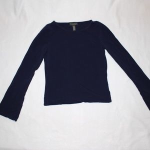 Banana Republic XS Navy Long Sleeved Shirt